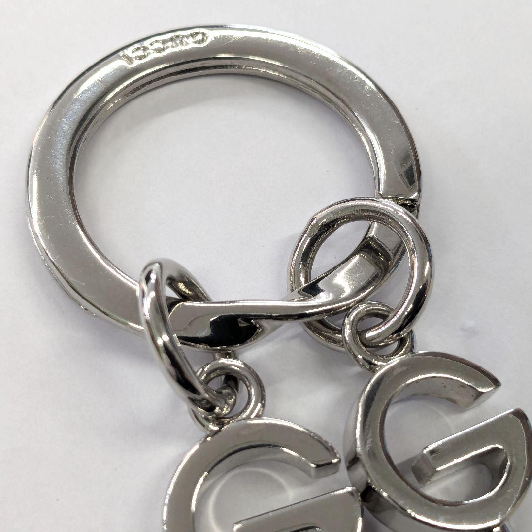 グッチ キーリング シルバーGロゴ 鍵モチーフ 箱保存袋つき 未使用品