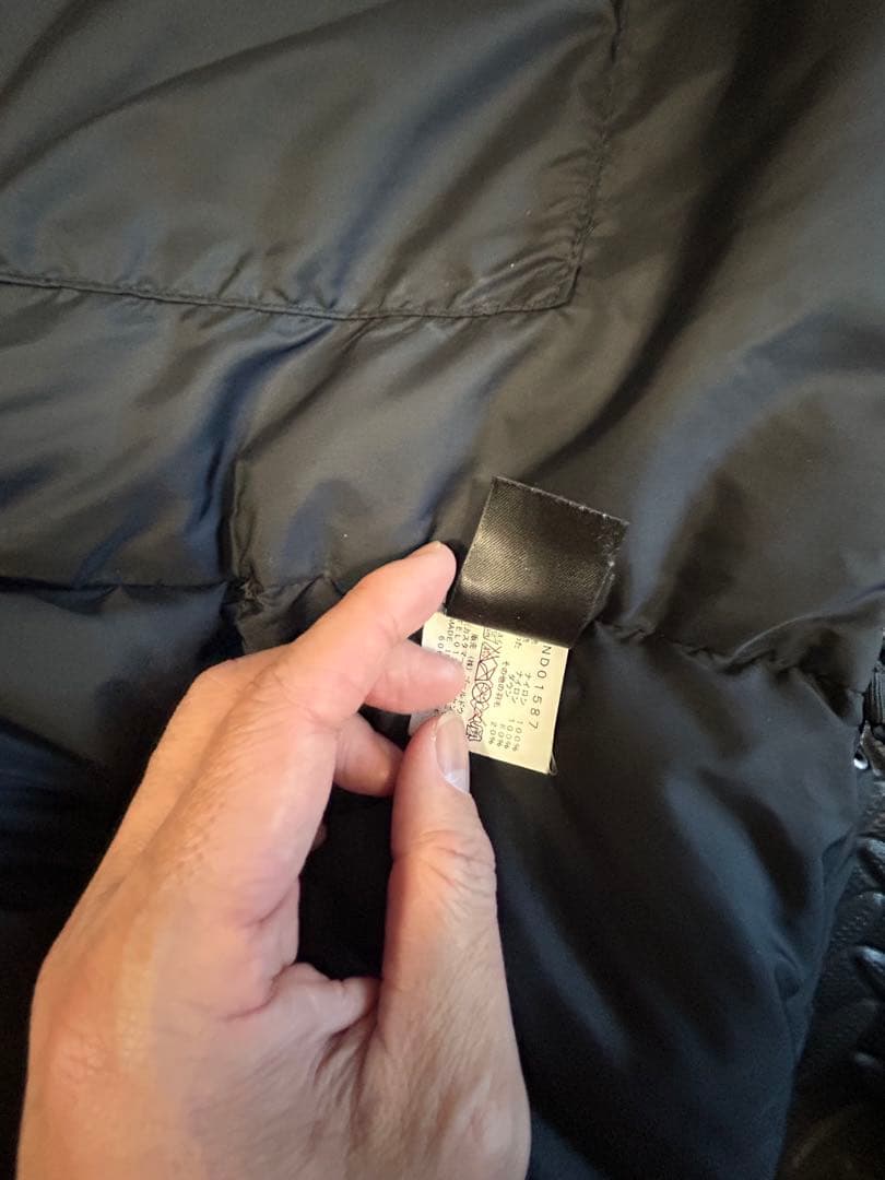 THE NORTH FACE ブラック　ダウンベスト Mサイズ　ノースフェイス