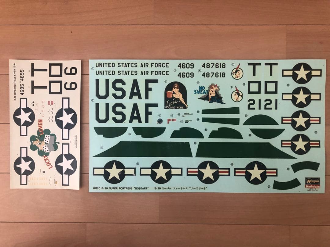 1/48 ハセガワ モノグラム B-29スーパーフォートレス ノーズアート