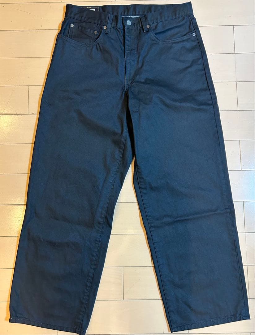 リーバイス578 バギー コーティングデニム ダークインディゴ W34