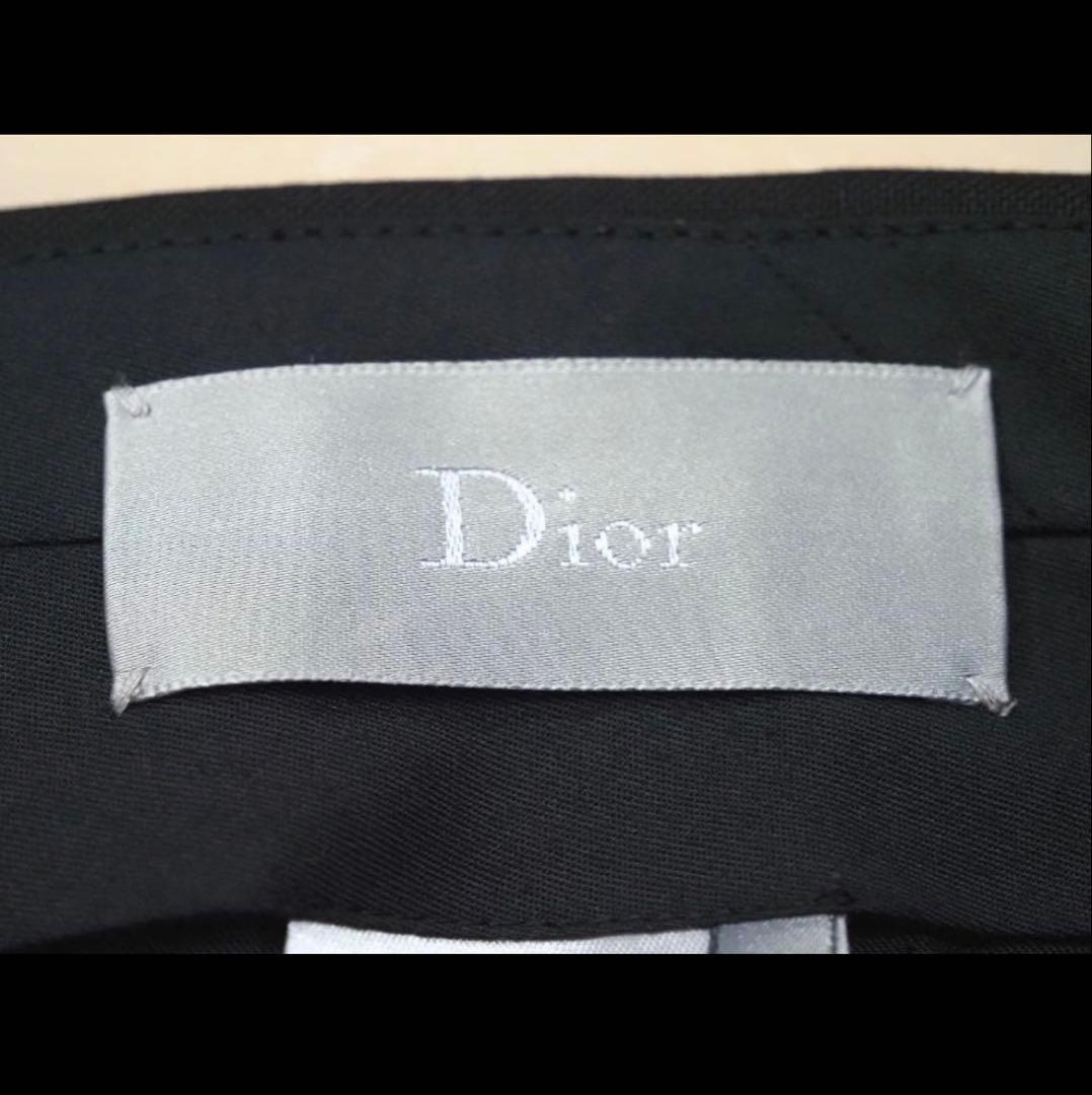 ディオール 14AWモヘア混ウールスラックス44 クリスヴァンアッシュ