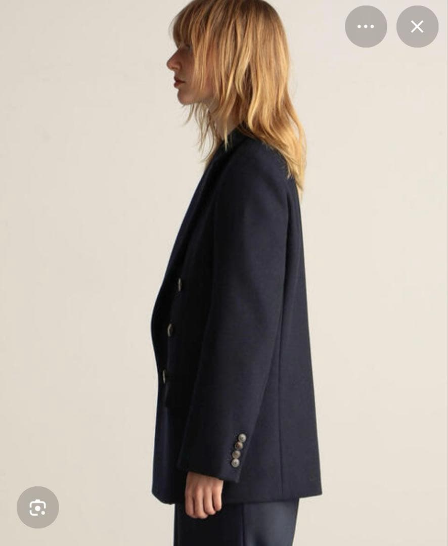 bacca ウールメルトン ジャケットコート　tomorrowland