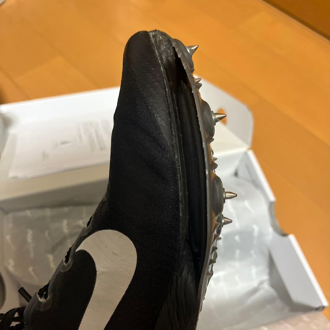 Nike モアアップテンポ　スパイク　黒