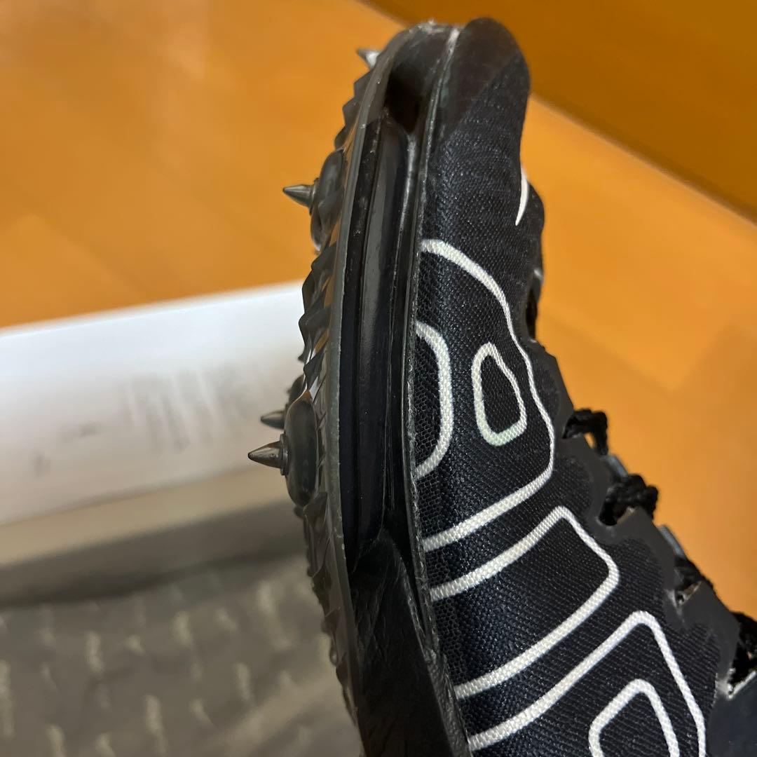 Nike モアアップテンポ　スパイク　黒