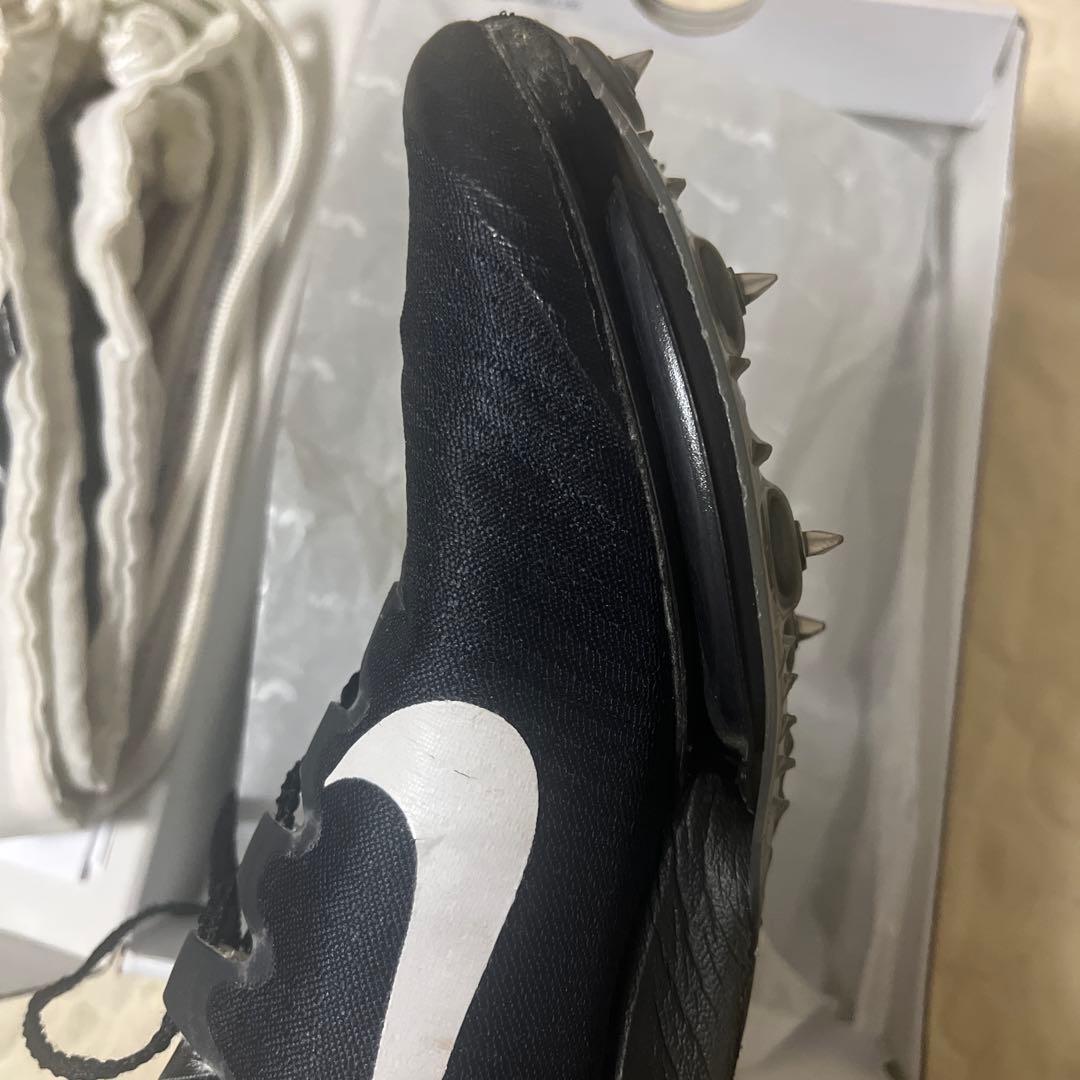 Nike モアアップテンポ　スパイク　黒