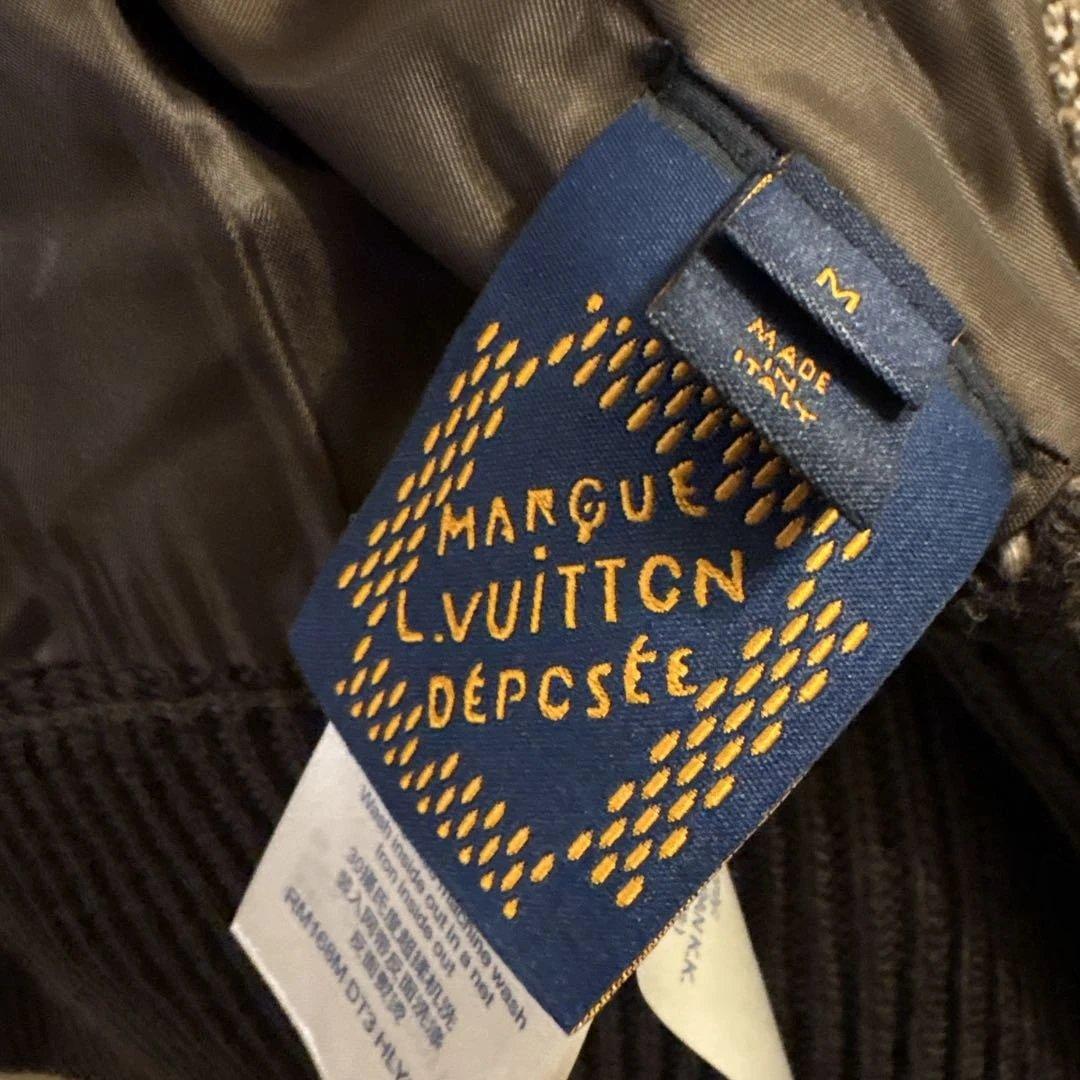 LVメンズ ニット ジャンパー ボタンコットンブレンドブルゾン 新品未使用