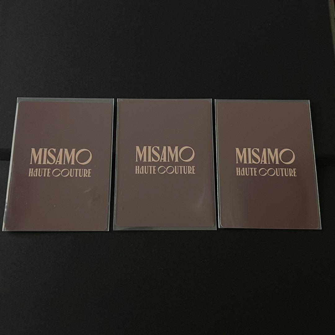 MISAMO HAUTE QOUTURE 抽選　モモトレカ