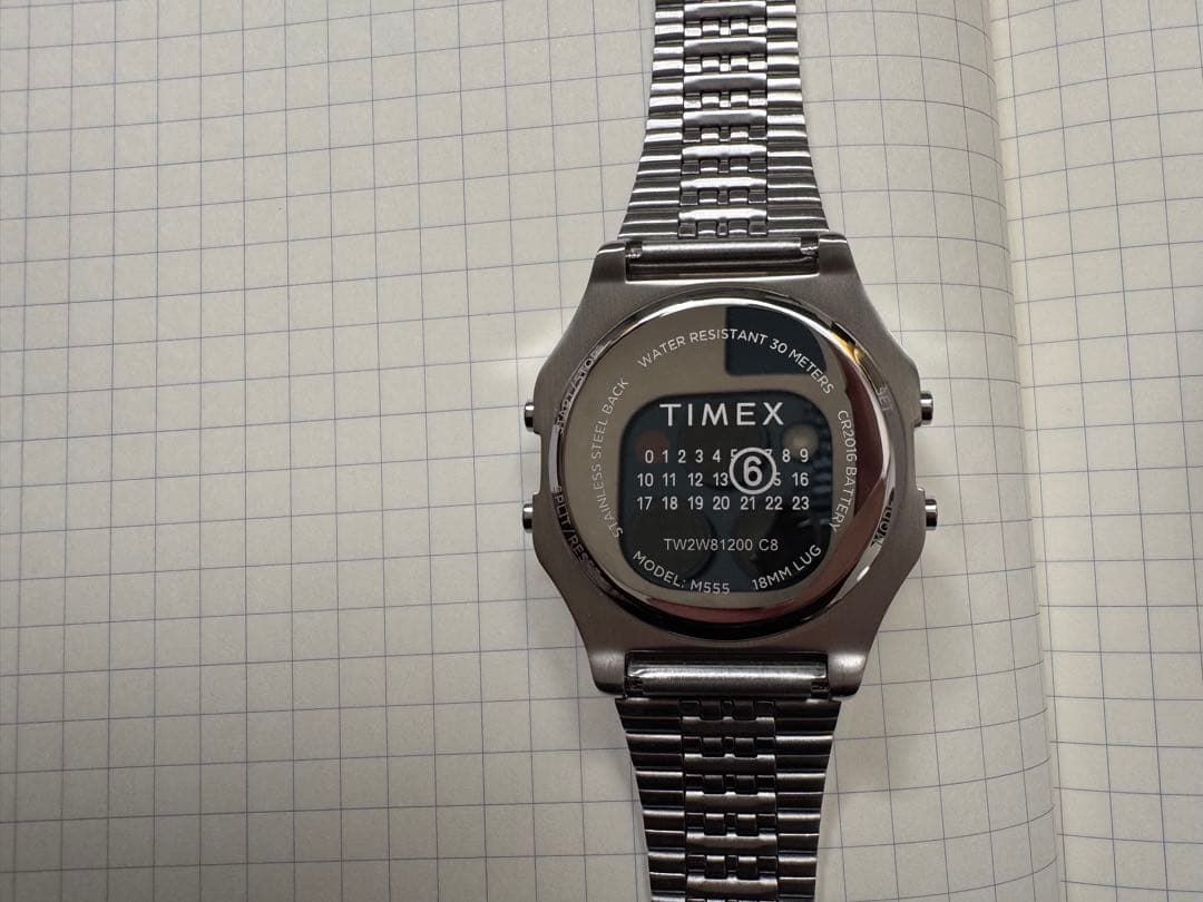 MM6 TIMEX デジタル腕時計