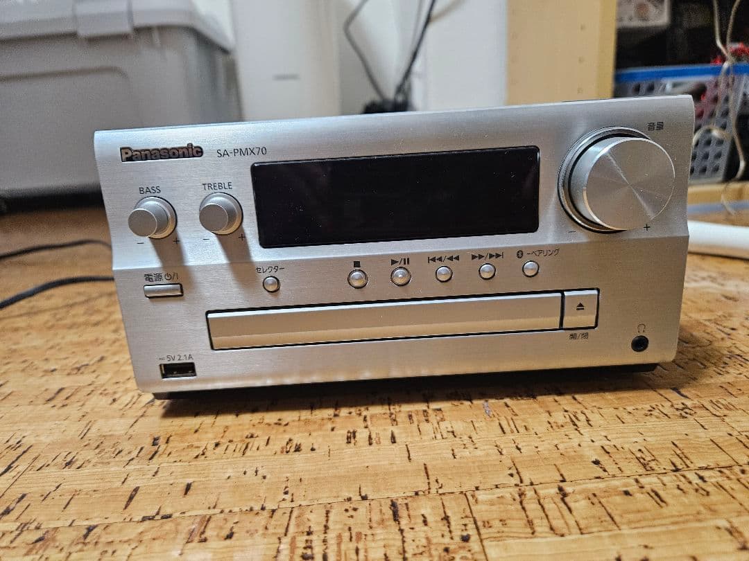 【Panasonic】 SA-PMX70 ミニコンポ Bluetooth対応