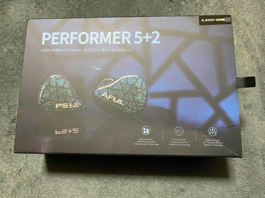 AFUL Performer 5+2 4.4mm リケーブル付き