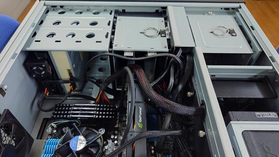 自作PC　i7 2600k　メモリ16GB