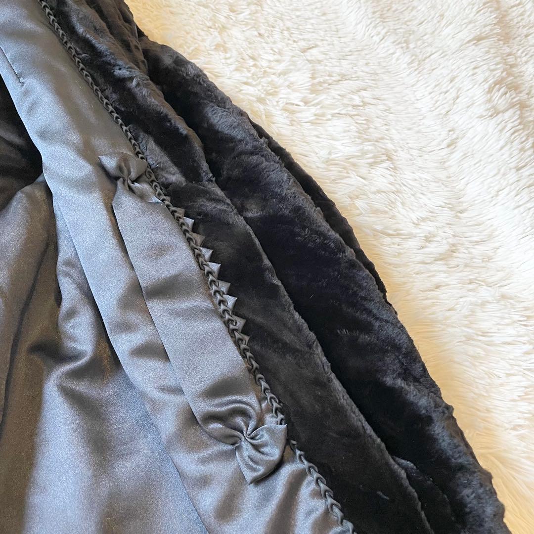 ジャケット・アウター Sheared Mink Long Coat Free Size Brown