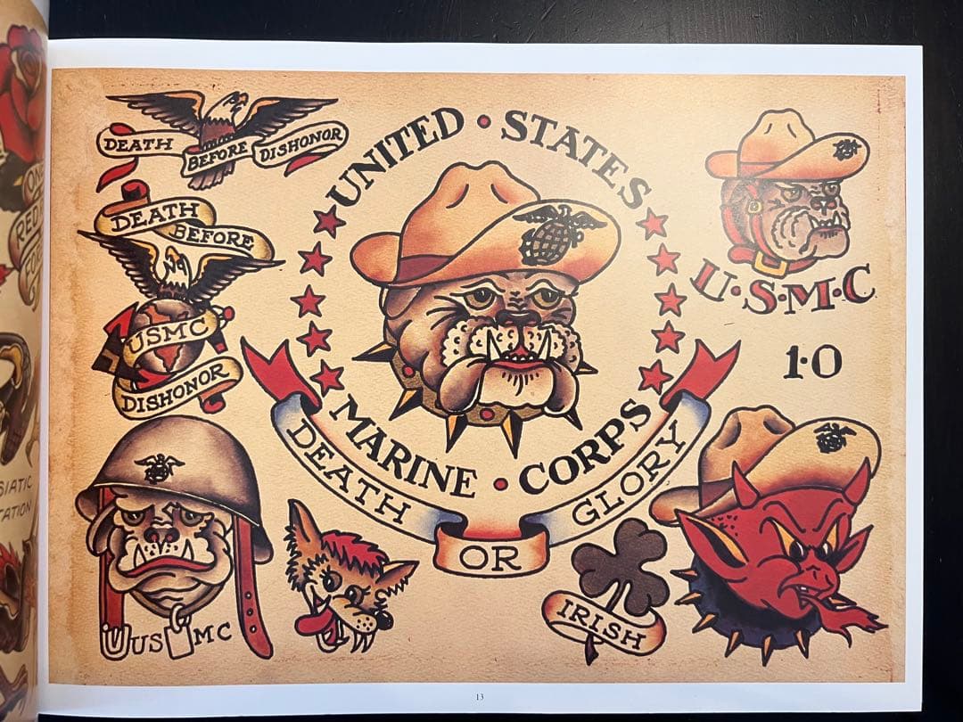 (廃盤) Sailor Jerry Tattoo Flash 本　vol.1