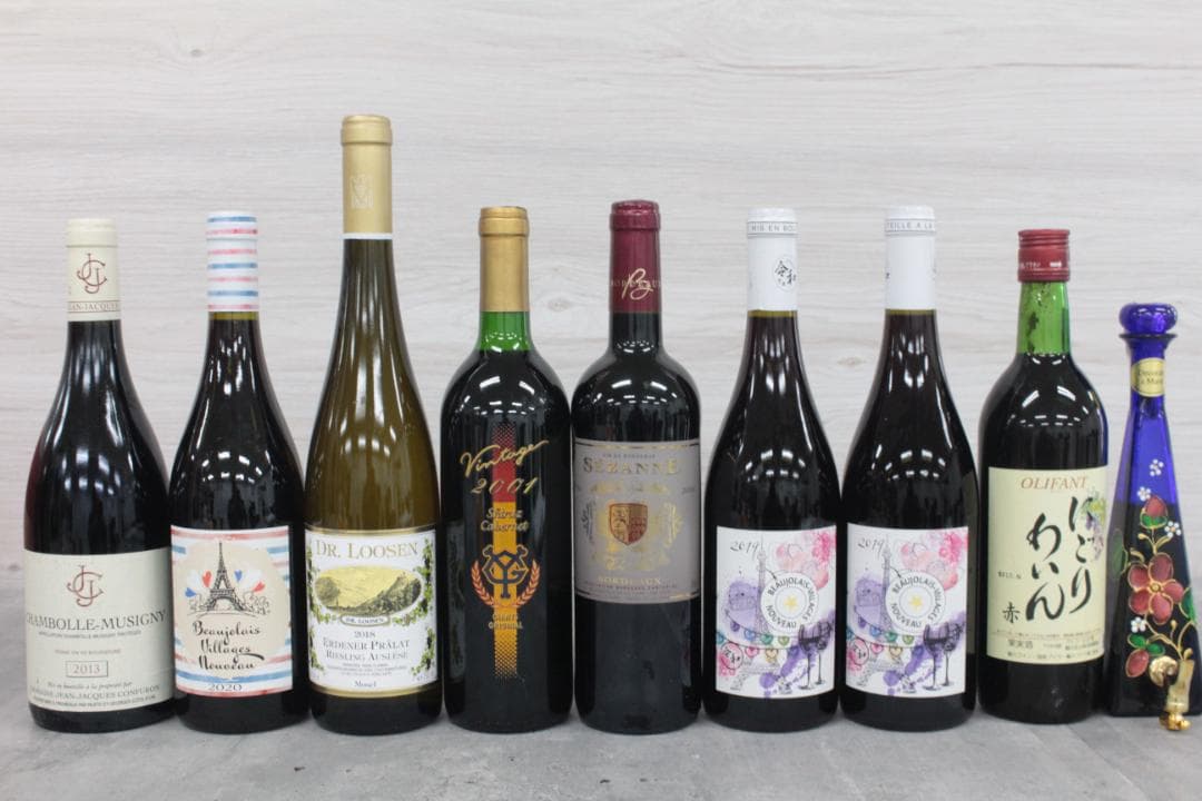 ■未開封/9本セット ワイン ボジョレーヌーヴォー フランス産 ドイツ産