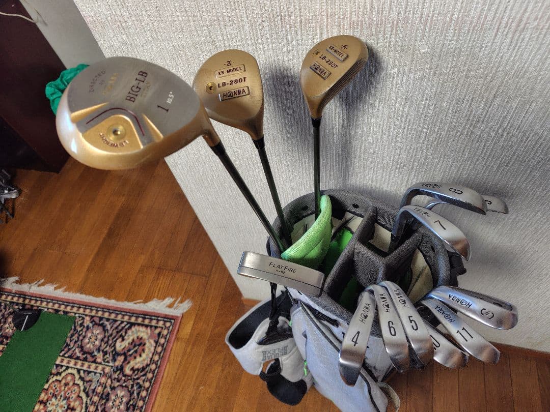 ホンマフルセット豪華12本、他社パターおまけ付