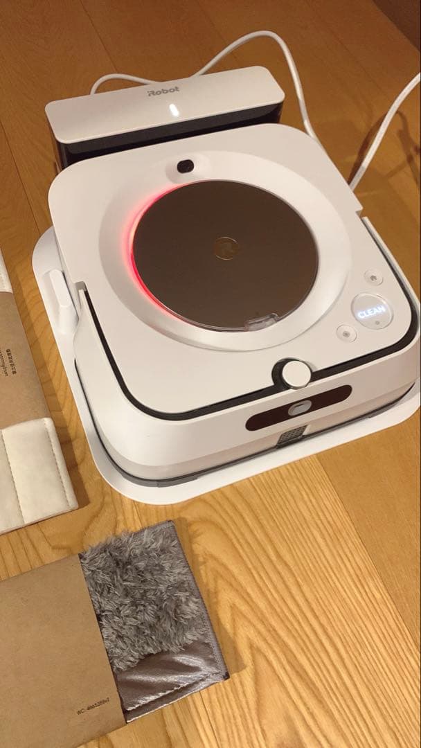 【美品】【お値下げ中！】IRobot　ブラーバジェット m6 床拭き　掃除機