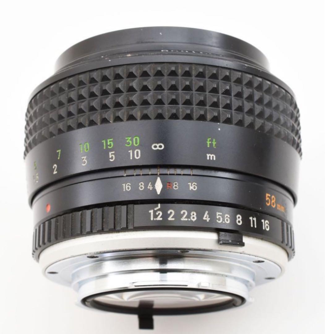 MINOLTA MC ROKKOR-PG 58mm F1.2 D396 ミノルタ