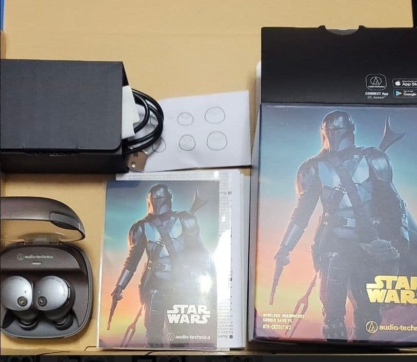 ATH-CKS50TW2 スターウォーズコラボ　マンダロリアン 美品