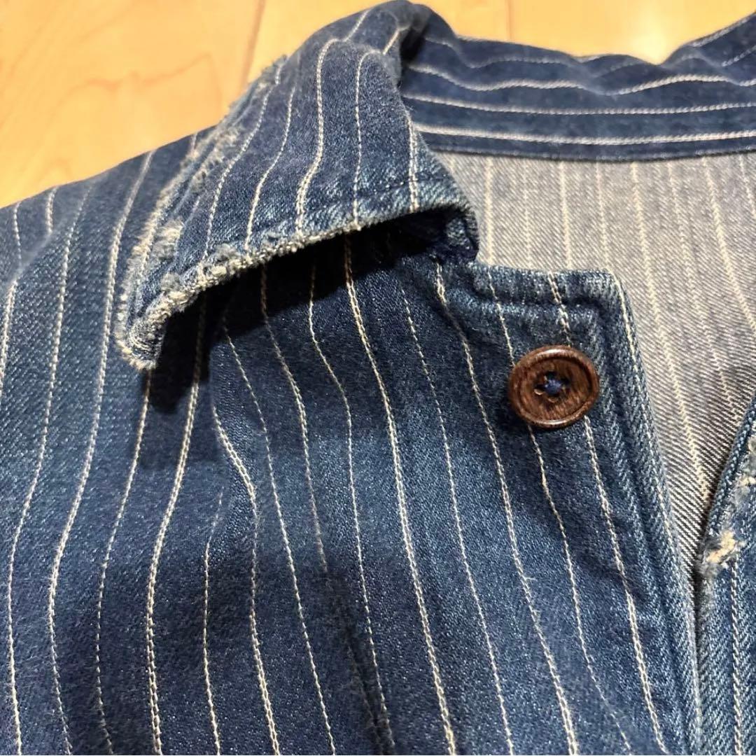 ジャケット・アウター PORTER CLASSIC HAWAIIAN DENIM JACKET