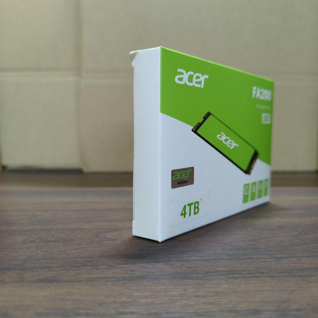 AcerM.2SSD4TBFA200 NVMe1.4 2280PCIe新品