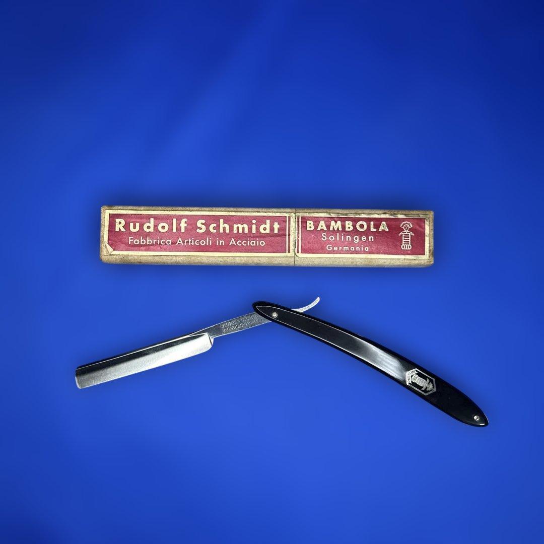 【稀少・未使用】 西洋剃刀　BAMBOLA 理容