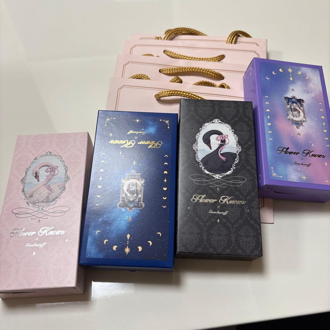 2026フラワーノーズ×ゴンチャロフA.B.D.E 4種