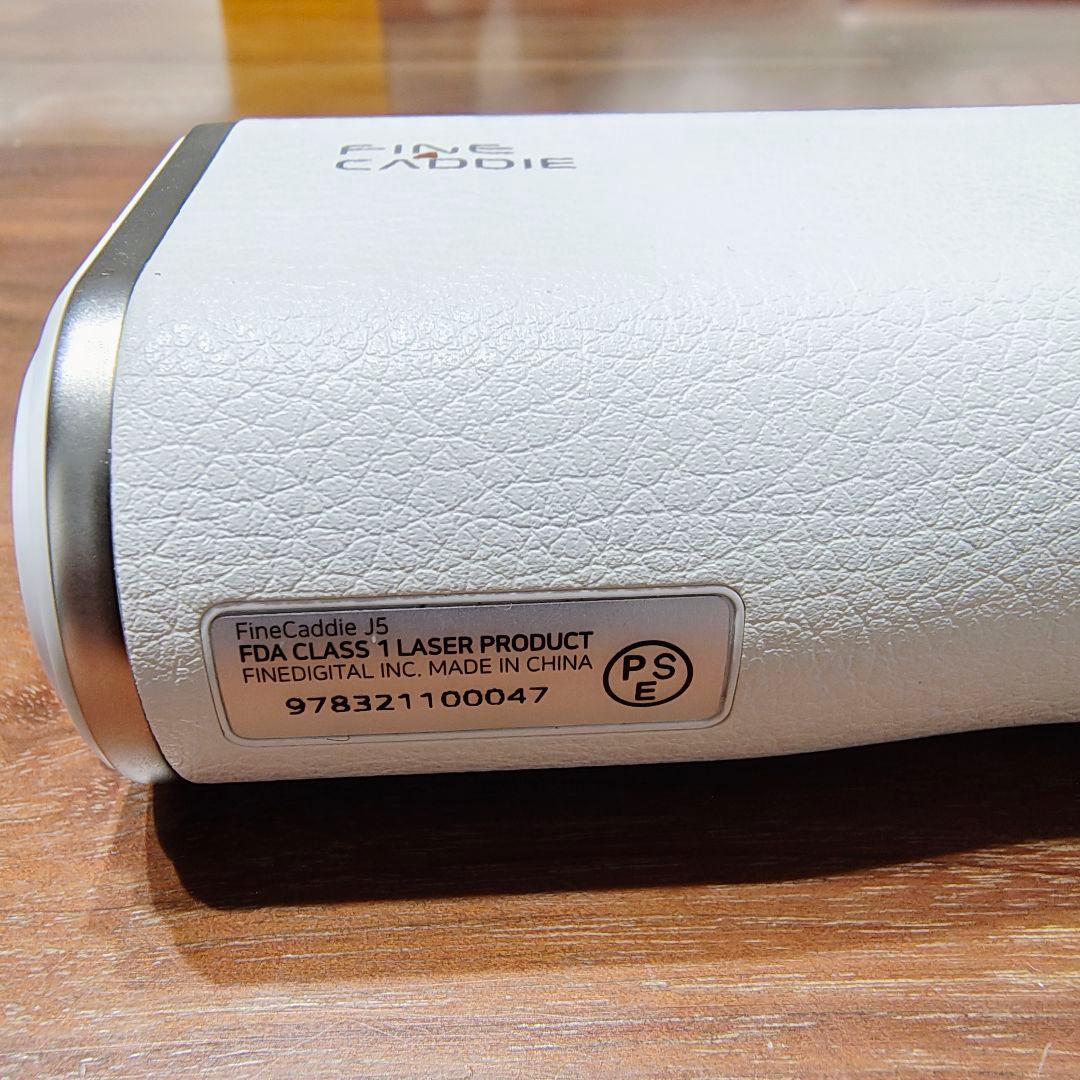 FineCaddie ゴルフ レーザー距離計 距離計測器 J5mini ホワイト
