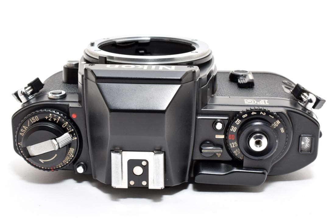 良品 NIKON FG ブラック フィルムカメラ モルト新品交換済 H274