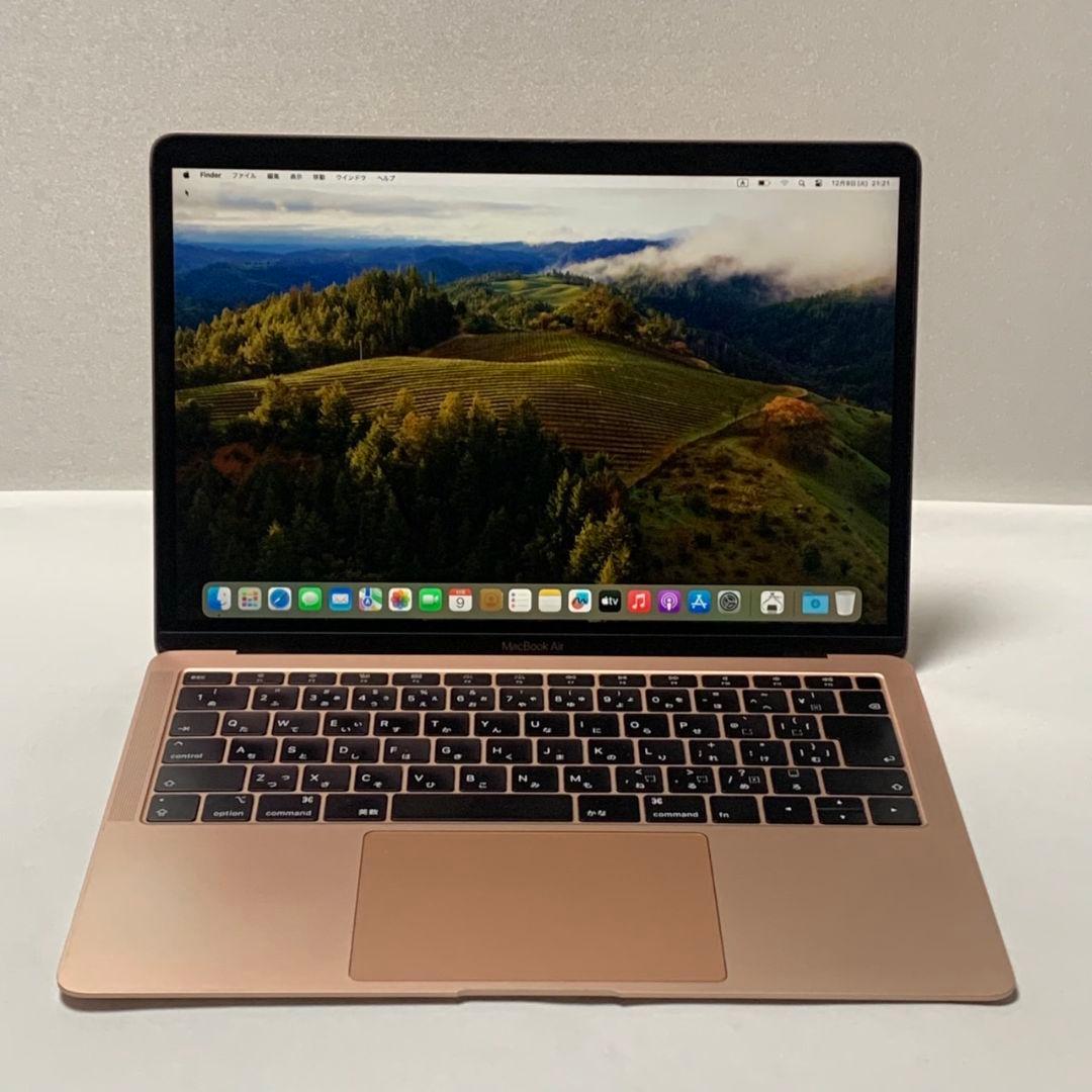 【美品】MacBookAir 2019 SSD256 ローズゴールドパソコンPC