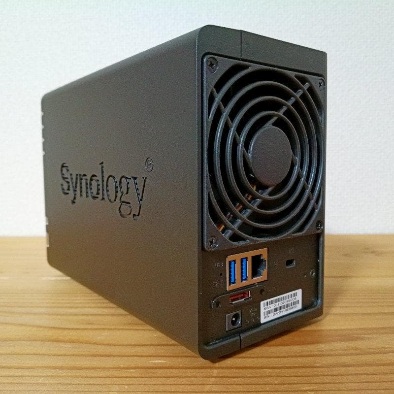 Synology DS218+ メモリ計6GB WD Red HDD 計12TB