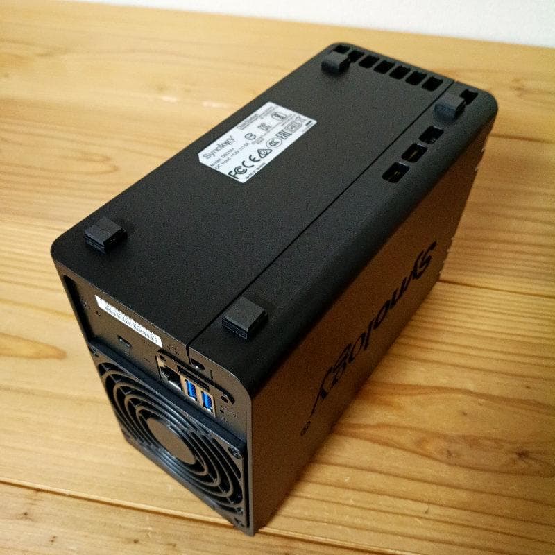 Synology DS218+ メモリ計6GB WD Red HDD 計12TB