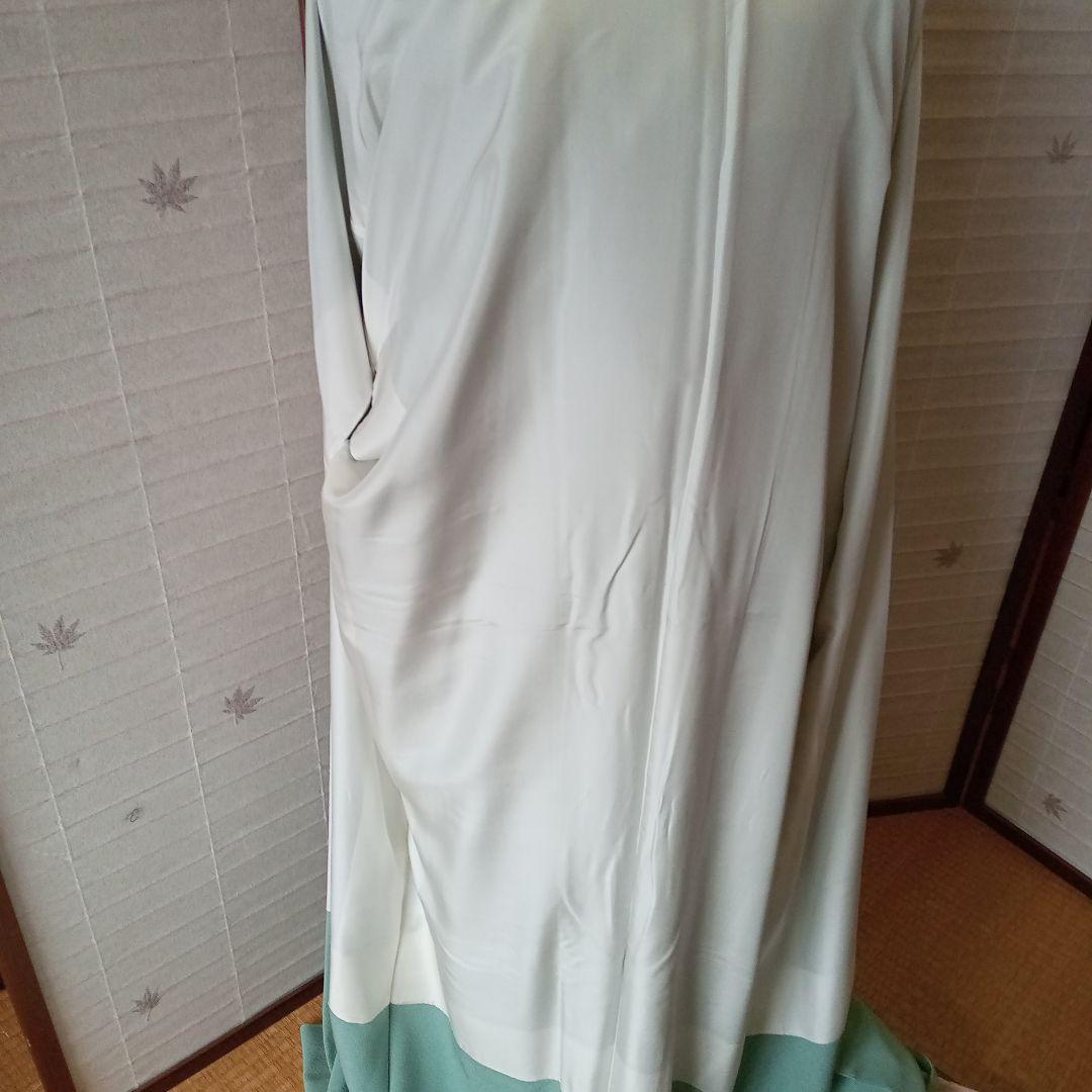 yuYu4619美品　珍しく家紋なしの色無地　知的美人は色無地選ぶ