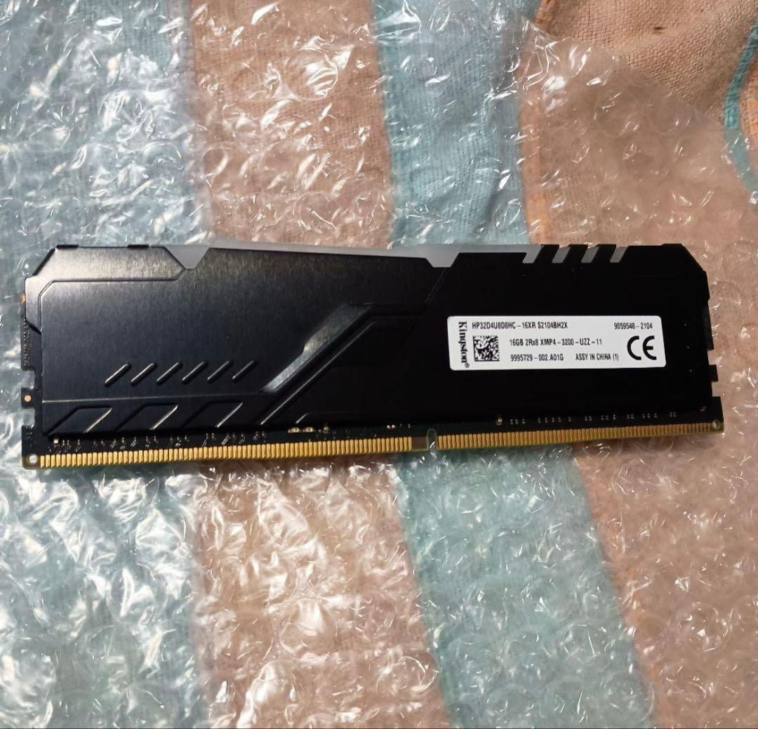 ジャンク Kingston DDR4-3200 16GB