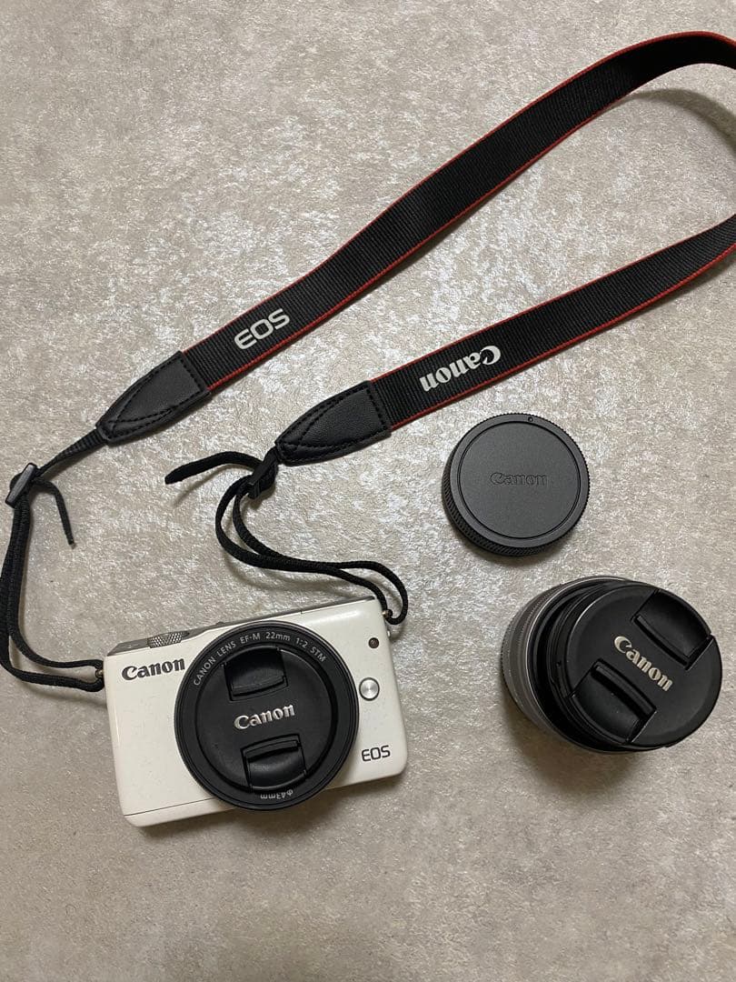 Canon EOS M10 EF-M 15-45mm 22mm ダブルレンズ