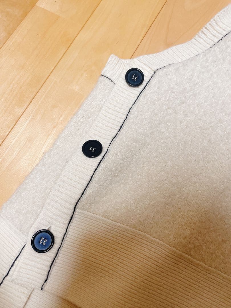 machatt マチャット　サイドボタンニットベスト