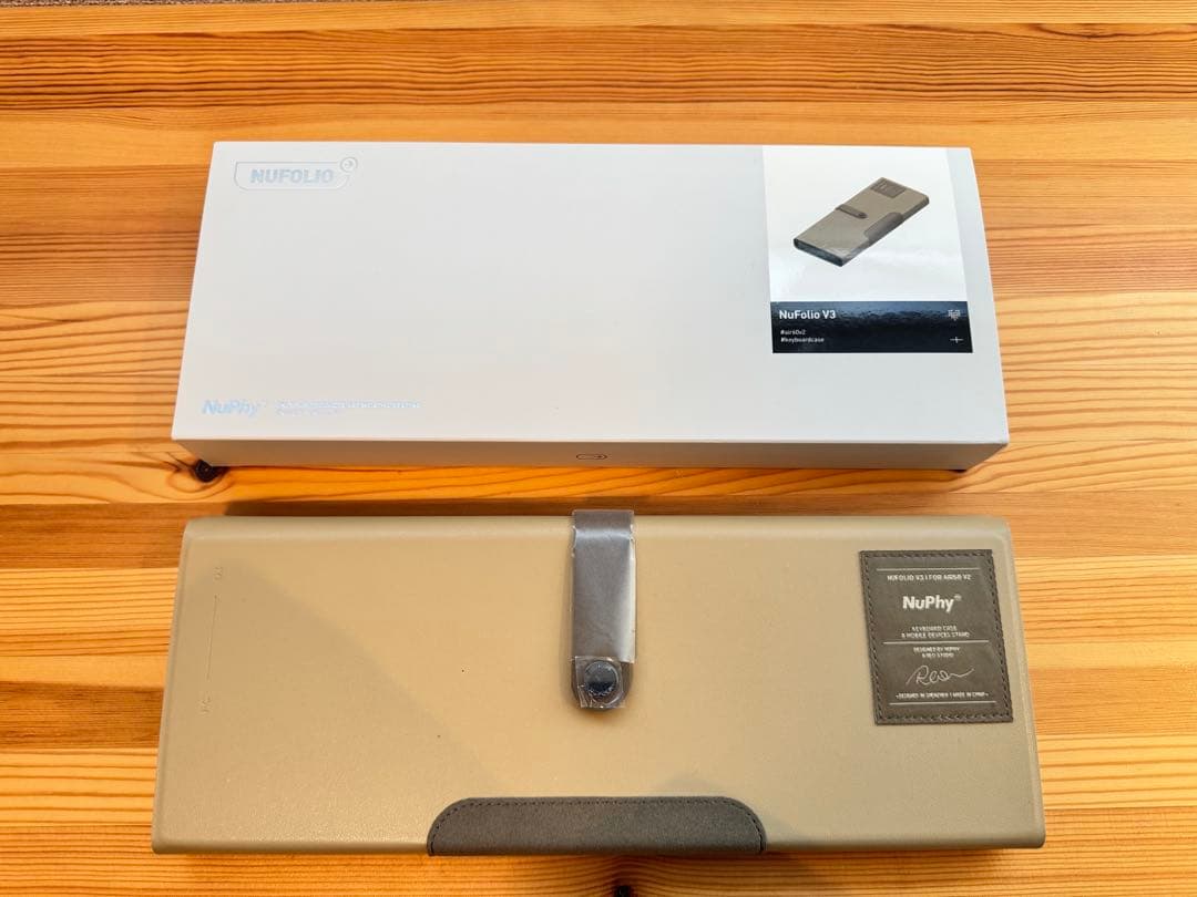 キーボード nuphy Air 60 HE jade pro + NuFolio V3