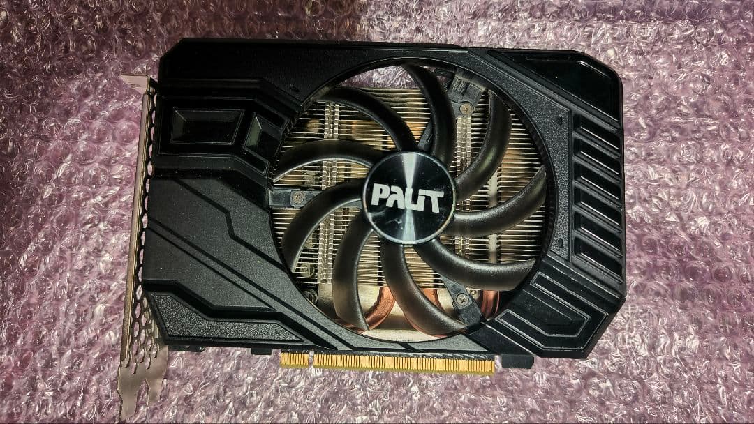 palit GTX 1660 STORMX 6G動作確認済み