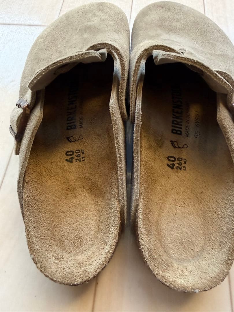 Birkenstock Boston BS サンダル 40 トープ