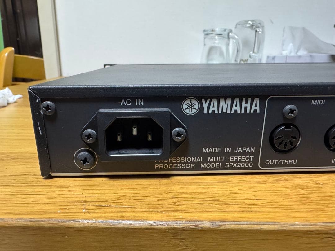【中古 Cランク】 YAMAHA SPX2000 マルチエフェクトプロセッサー