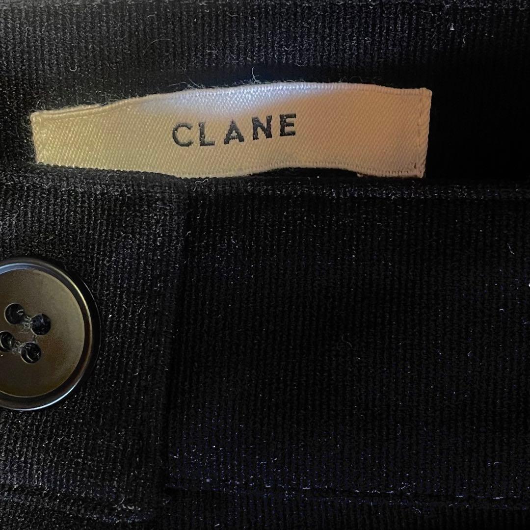 CLANE カプリパンツ　リブ