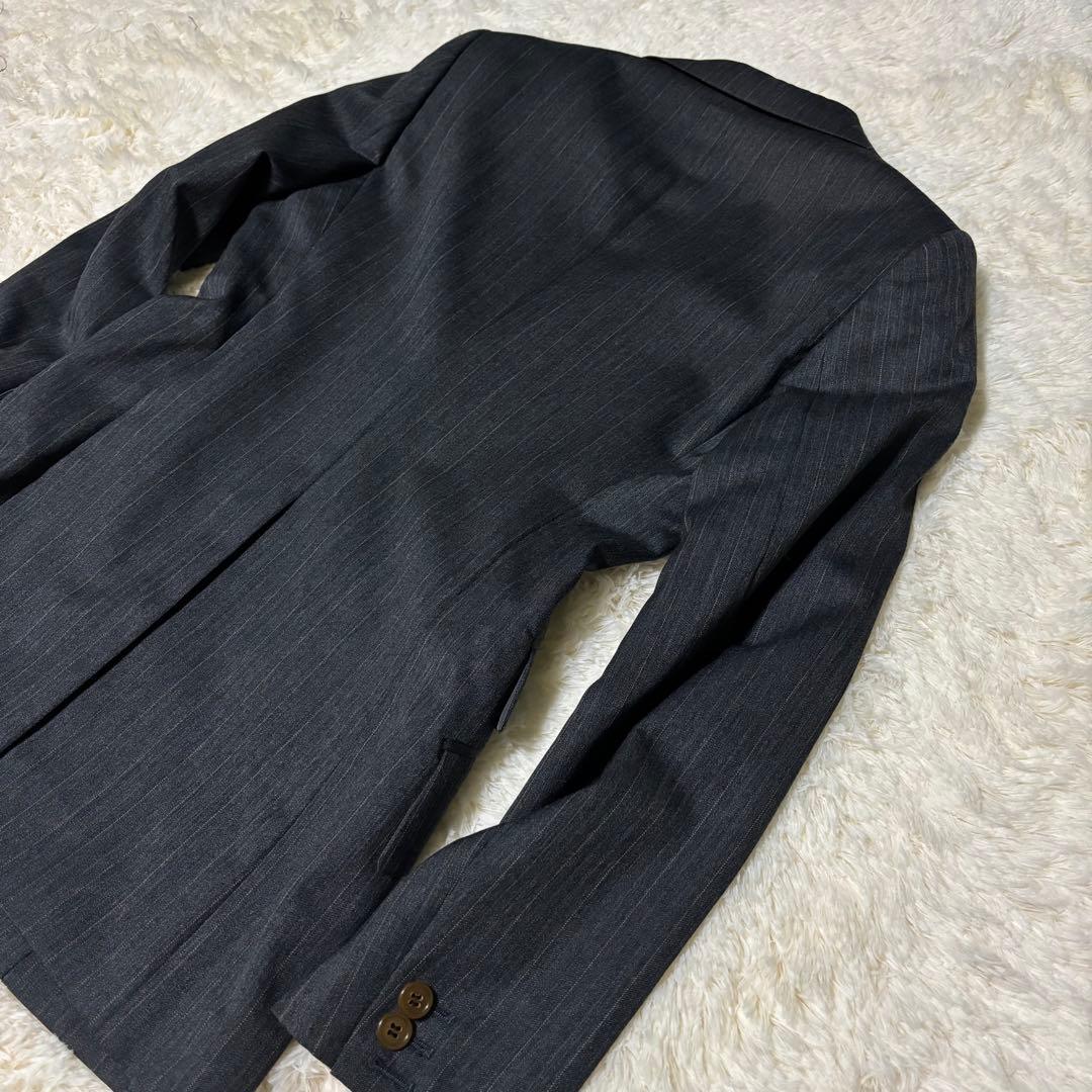 ヴィヴィアンウエストウッドマン　セットアップ　44 総柄　グレー　オーブボタン