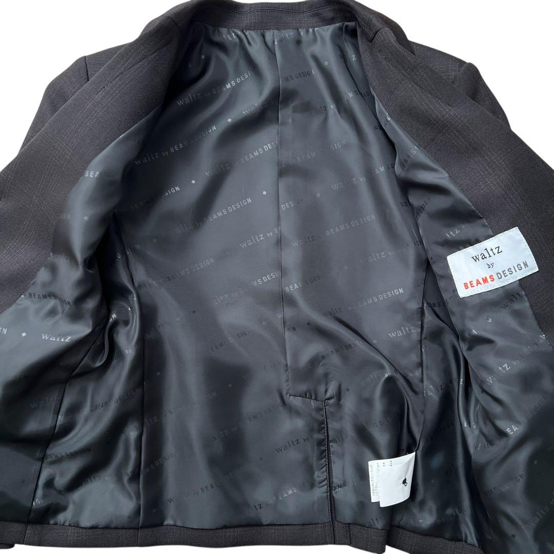 ワルツバイビームスデザイン　スリーピース　キッズフォーマル　120　チェック柄