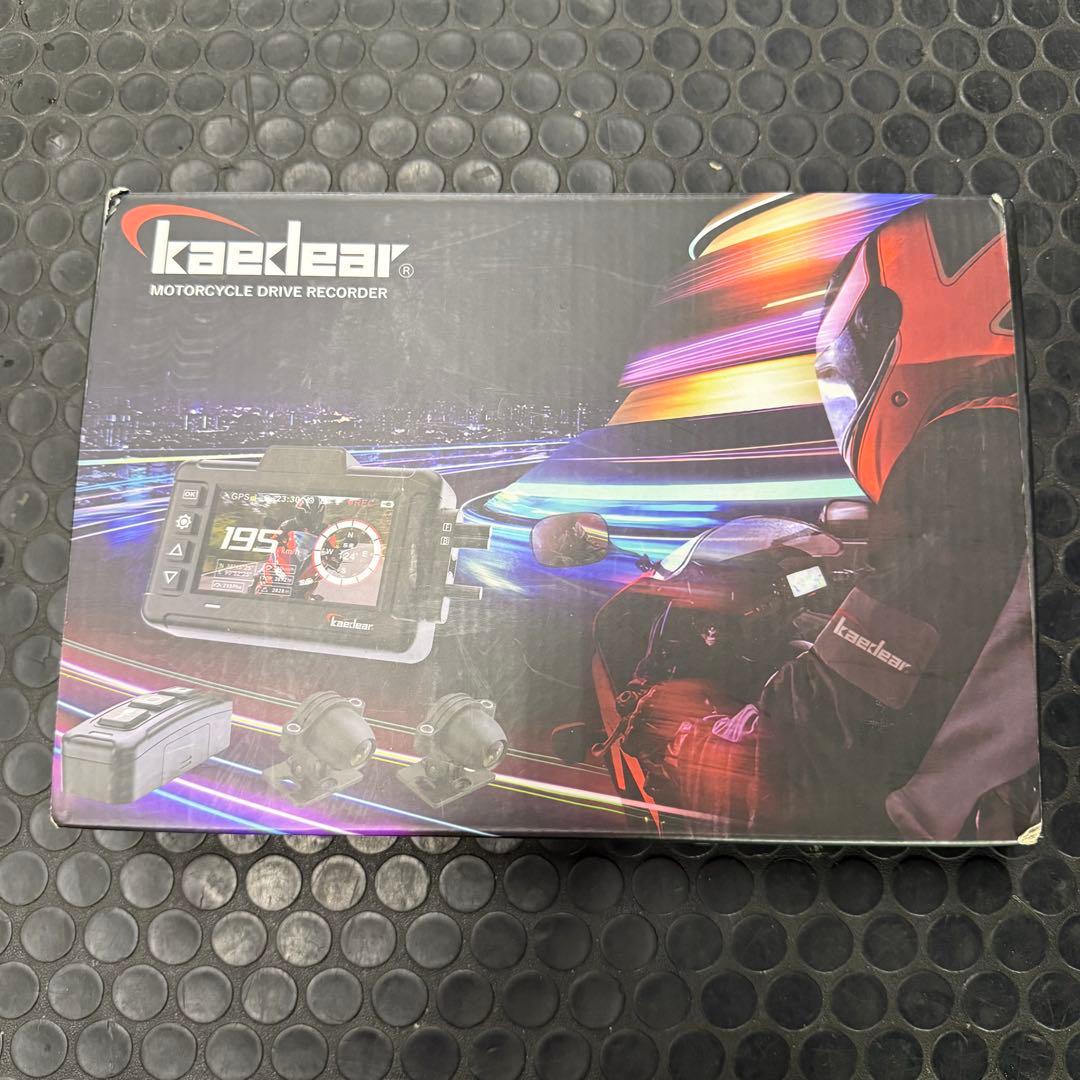 カエディア ドライブレコーダー KDR-D702 ドラレコ バイク