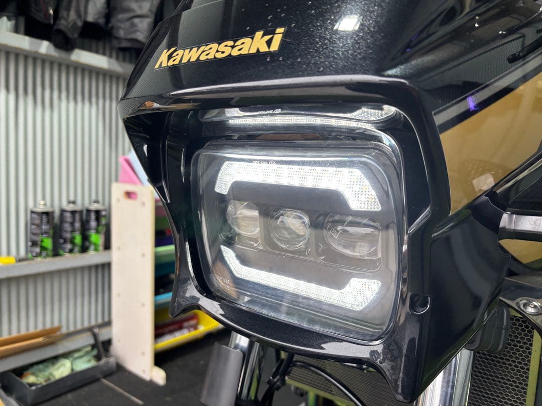 ダエグ(ZRX) MAX LEDライト加工済,