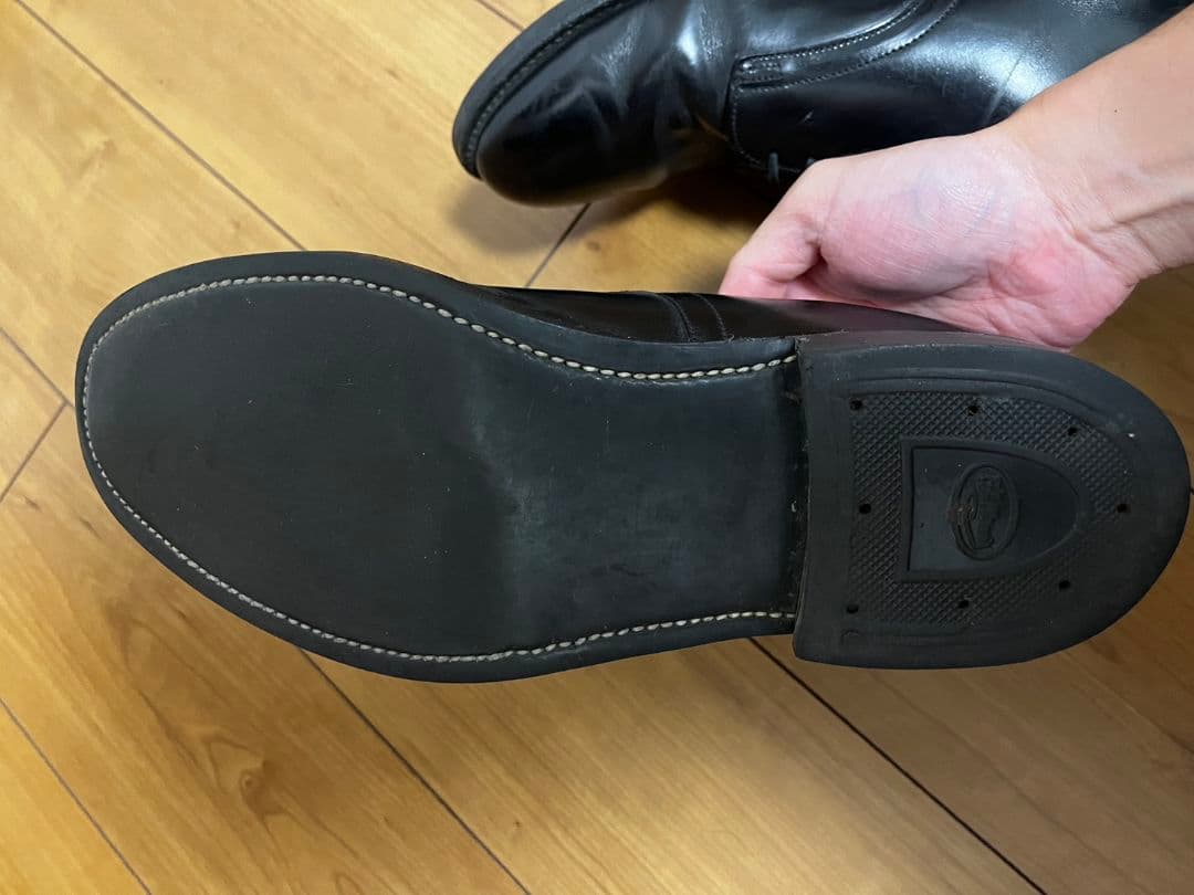 us navy サービスシューズ 7ハーフ 25.5cm