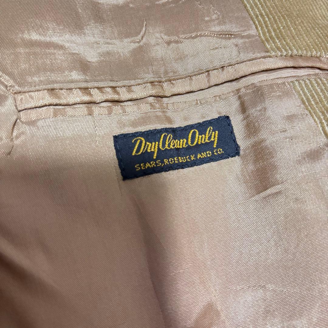 70s Sears コーデュロイ テーラードジャケット エルボーパッチ