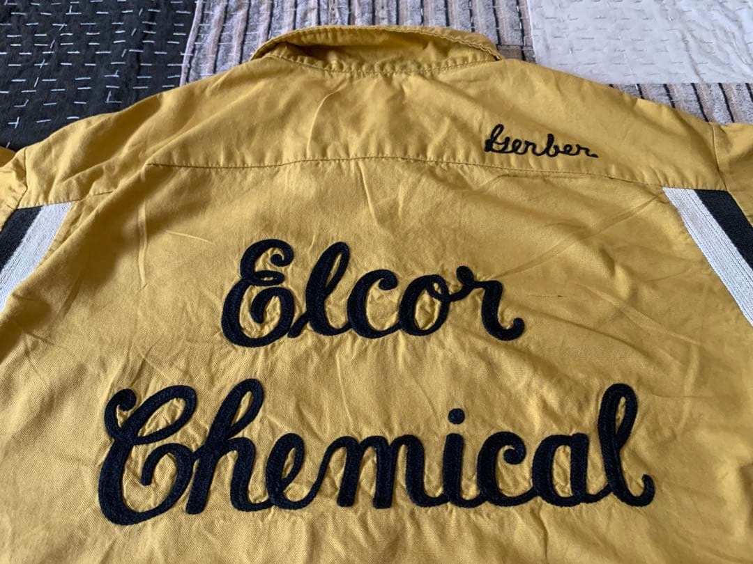 60s HILTON vtg ボーリングシャツ USA製 チェーンステッチ