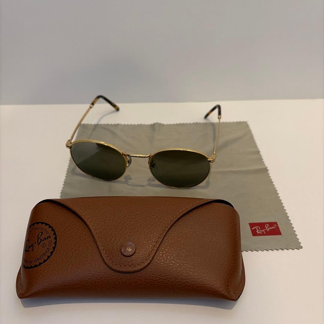 Ray-Ban RB3637 9196G4 53NEW ROUND 偏光レンズ