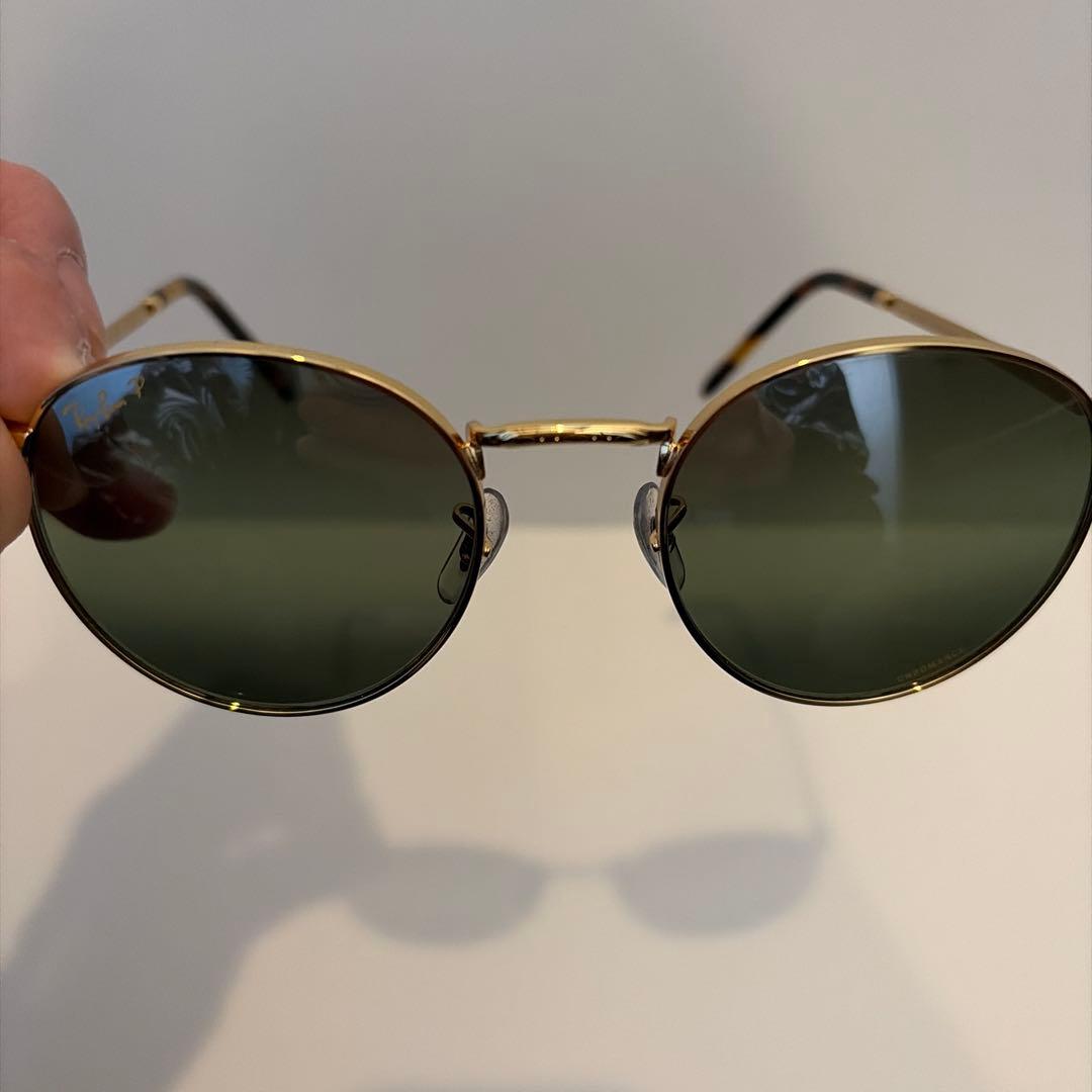 Ray-Ban RB3637 9196G4 53NEW ROUND 偏光レンズ