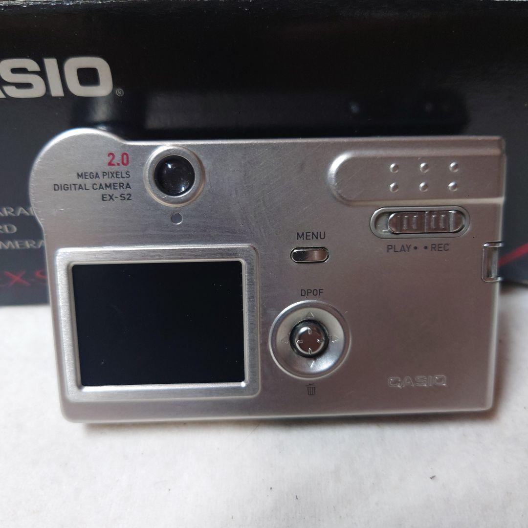 CASIO EX-S2 デジタルカメラ 2.0メガピクセル・箱付き